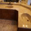 cultured granite vanity
